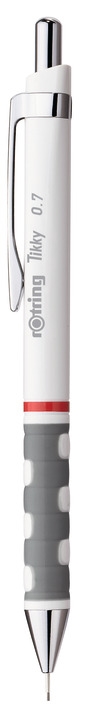 Ołówek automatyczny 0.7mm Tikky Rotring biały